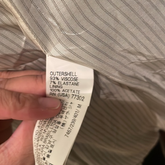 Zara navy blue blazer in size medium USA sizing gently used - Picture 12 of 12